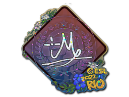 Item Sticker | iM (Glitter) | Rio 2022