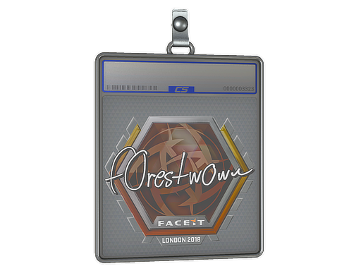 Item Sticker Slab | f0rest | London 2018