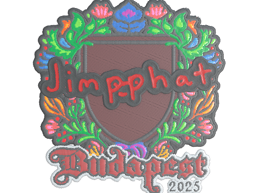 Item Sticker | Jimpphat (Embroidered) | Budapest 2025