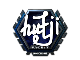 Item Sticker | hutji (Foil) | London 2018