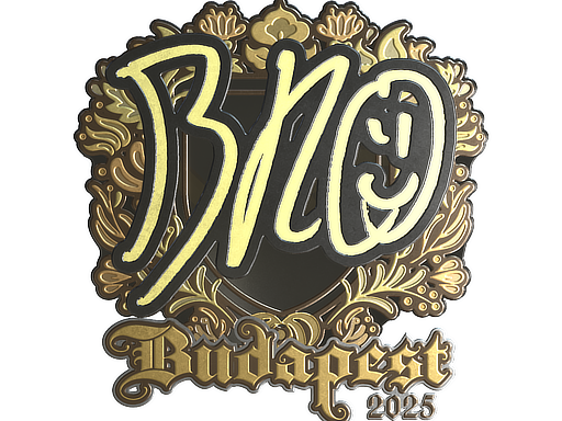 Item Sticker | br0 (Gold) | Budapest 2025