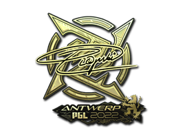 Item Sticker | Plopski (Gold) | Antwerp 2022