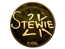 Item Sticker | Stewie2K (Gold) | Katowice 2019