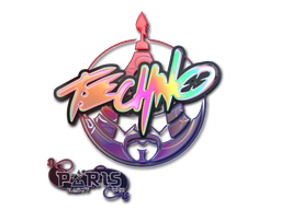 Item Sticker | Techno4K (Holo) | Paris 2023