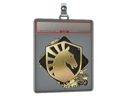 Item Sticker Slab | Team Liquid (Gold) | Rio 2022