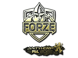 Item Sticker | forZe eSports (Gold) | Antwerp 2022
