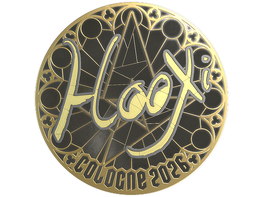 Item Sticker | HooXi (Gold) | Cologne 2026