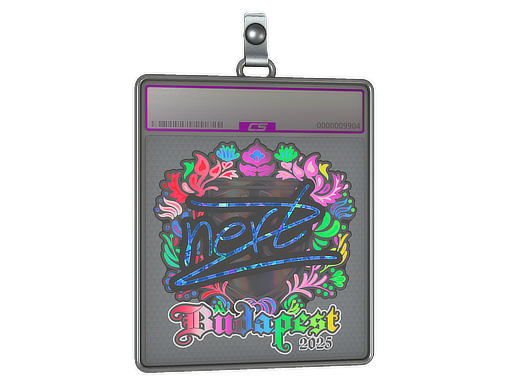 Item Sticker Slab | NertZ (Holo) | Budapest 2025
