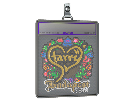 Item Sticker Slab | Starry (Embroidered) | Budapest 2025