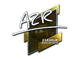 Item Sticker | AZR (Foil) | Boston 2018
