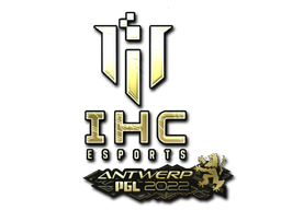 Item Sticker | IHC Esports (Gold) | Antwerp 2022
