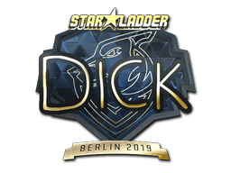 Item Sticker | DickStacy (Gold) | Berlin 2019