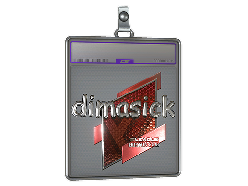 Item Sticker Slab | dimasick (Foil) | Boston 2018