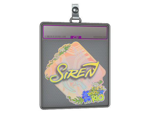 Item Sticker Slab | S1ren (Holo) | Rio 2022