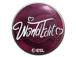 Item Sticker | WorldEdit | Katowice 2019
