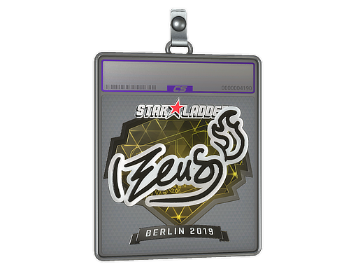 Item Sticker Slab | Zeus (Foil) | Berlin 2019