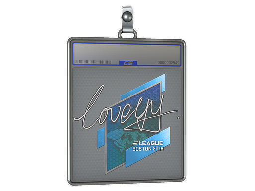Item Sticker Slab | LoveYY | Boston 2018