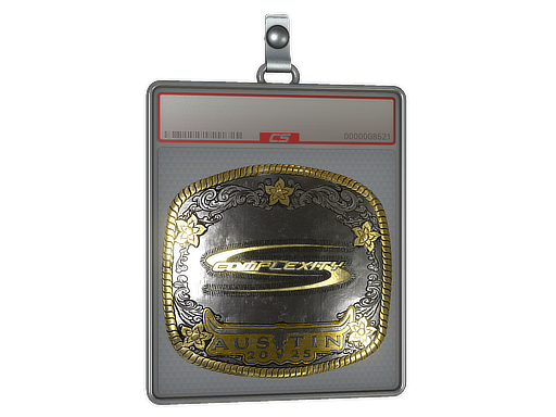 Item Sticker Slab | Complexity Gaming (Gold) | Austin 2025