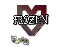 Item Sticker | frozen (Glitter) | Paris 2023