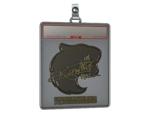 Item Sticker Slab | KSCERATO (Gold) | Copenhagen 2024