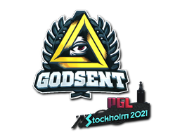 Item Sticker | GODSENT (Foil) | Stockholm 2021