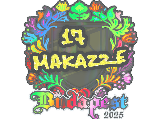 Item Sticker | makazze (Holo) | Budapest 2025