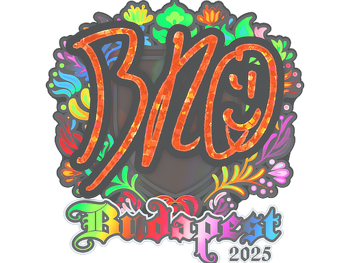 Item Sticker | br0 (Holo) | Budapest 2025