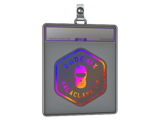 Item Sticker Slab | Phoenix Balaclava Co. (Holo)