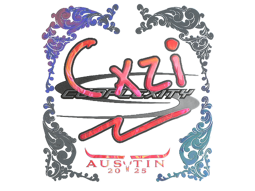 Item Sticker | Cxzi (Holo) | Austin 2025
