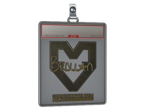 Item Sticker Slab | Brollan (Gold) | Copenhagen 2024