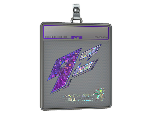 Item Sticker Slab | 9z Team (Glitter) | Antwerp 2022