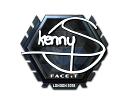 Item Sticker | kennyS (Foil) | London 2018