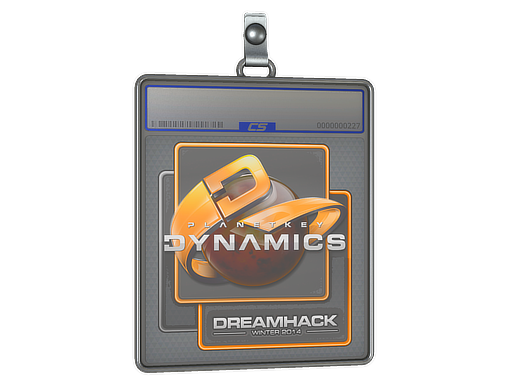 Item Sticker Slab | Planetkey Dynamics | DreamHack 2014