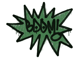 Item Graffiti | BOOM (Jungle Green)