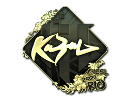 Item Sticker | kabal (Gold) | Rio 2022