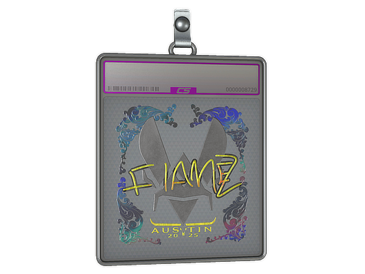 Item Sticker Slab | FlameZ (Holo) | Austin 2025