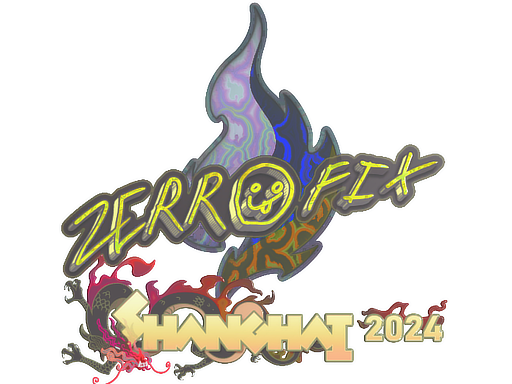 Item Sticker | zeRRoFIX (Holo) | Shanghai 2024