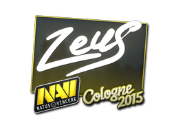 Item Sticker | Zeus | Cologne 2015