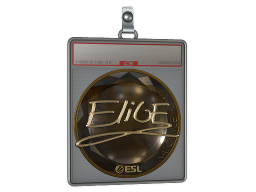 Item Sticker Slab | EliGE (Gold) | Katowice 2019