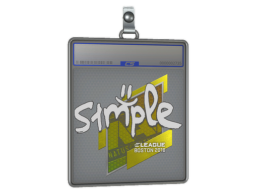 Item Sticker Slab | s1mple | Boston 2018