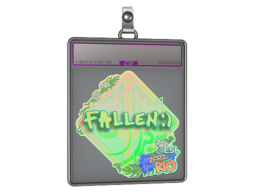Item Sticker Slab | FalleN (Holo) | Rio 2022