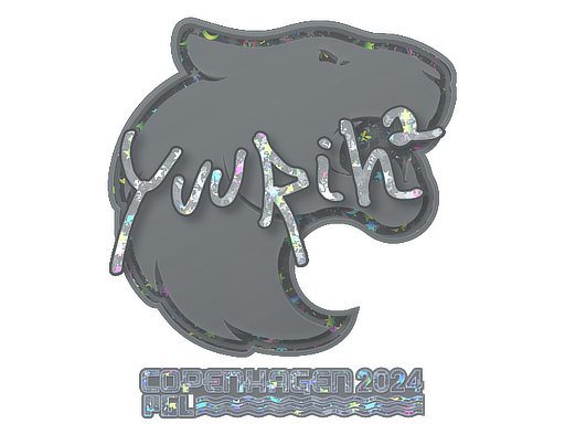 Item Sticker | yuurih (Glitter) | Copenhagen 2024