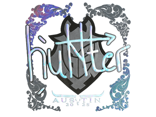 Item Sticker | huNter- (Holo) | Austin 2025
