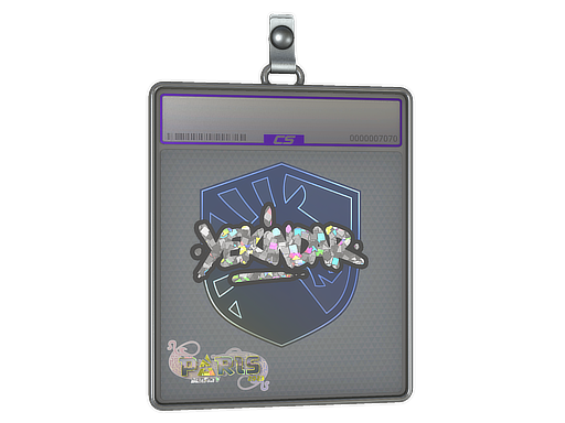 Item Sticker Slab | YEKINDAR (Glitter) | Paris 2023