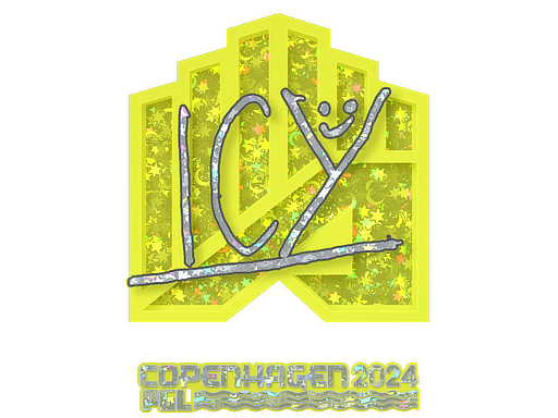 Item Sticker | ICY (Glitter) | Copenhagen 2024