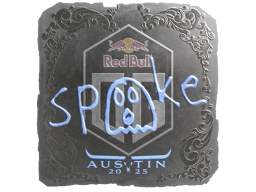 Item Sticker | spooke (Foil) | Austin 2025