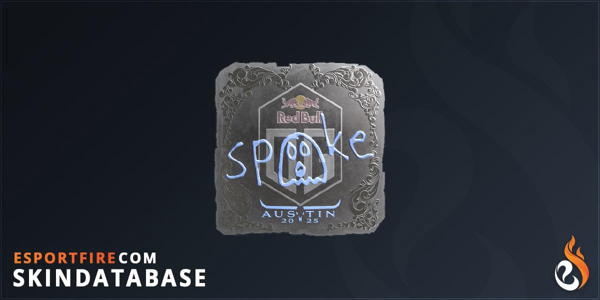 Sticker | spooke (Foil) | Austin 2025 - EsportFire.com