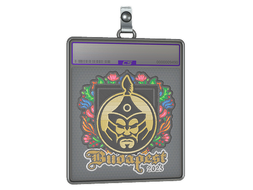 Item Sticker Slab | The Mongolz (Embroidered) | Budapest 2025