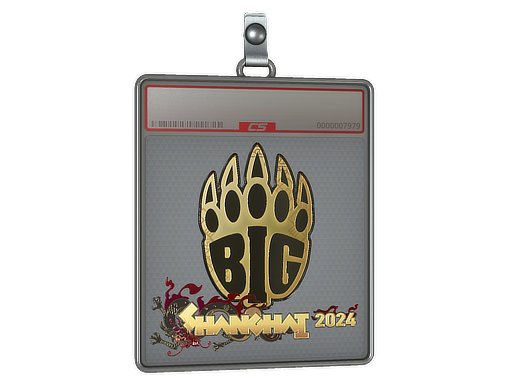 Item Sticker Slab | BIG (Gold) | Shanghai 2024