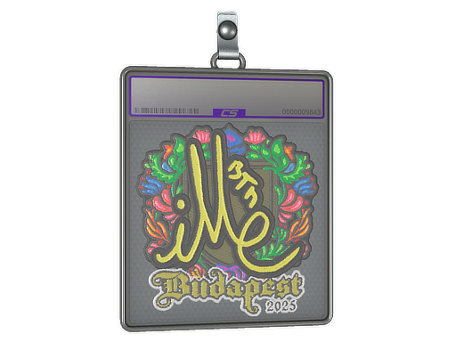 Item Sticker Slab | iM (Embroidered) | Budapest 2025